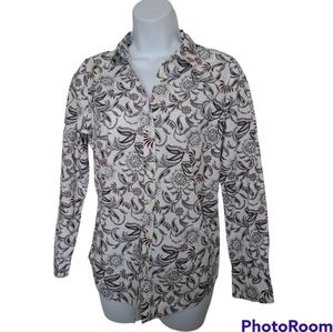 Pure Collection Button Down Shirt Size 4